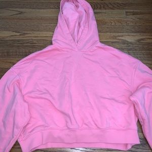 BRIGHT PINK HOODIE